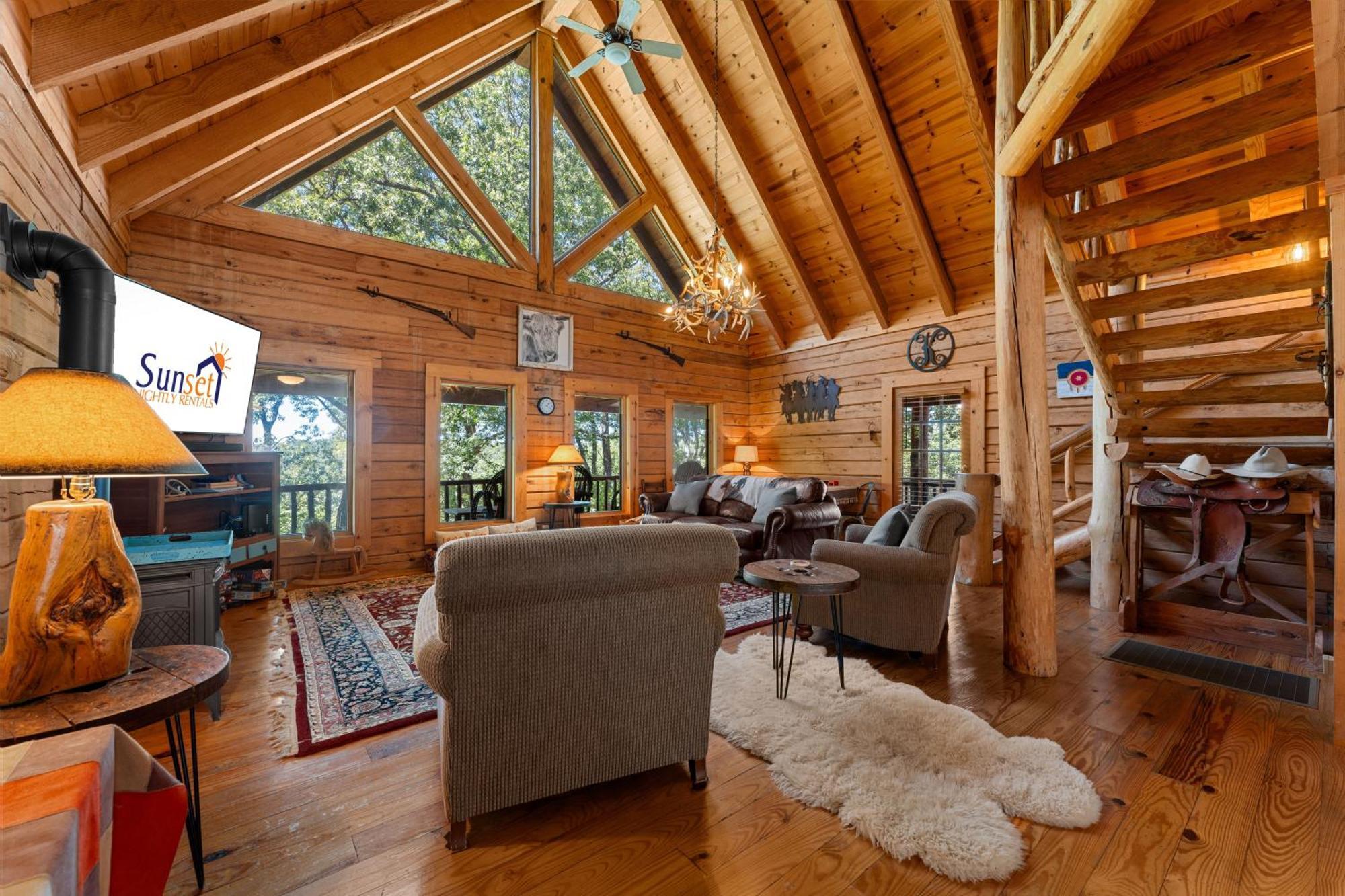 The Lazy K Cabin Cabin Branson Exteriér fotografie